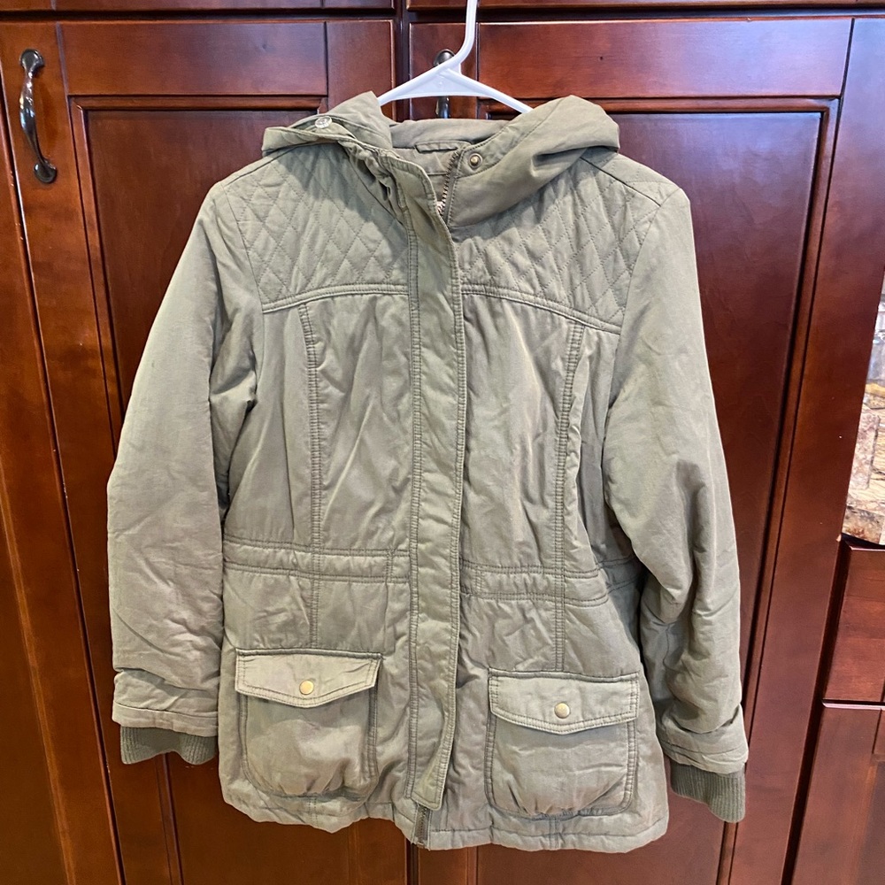 Green Target (Mossimo) Utility Jacket Women’s Large